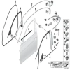 Купить Накладка, молдинг стекла двери