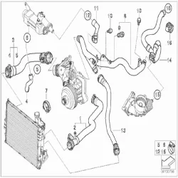 Купить Водяний радіатор охолодження, комплектуючі