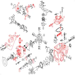 Купить Топливный насос высокого давления, запчасти