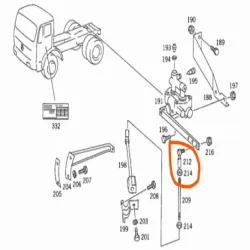 Купить Наконечник тяги клапана воздушной пружины