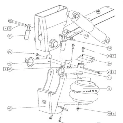 Купить Подъёмная ось, запчасти